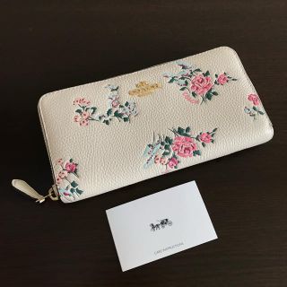 コーチ(COACH)のコーチ COACH 長財布 ラウンドファスナー 花柄(財布)