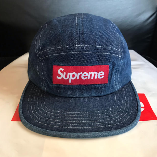 専用 supreme washed chino twill camp cap