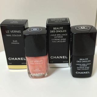 シャネル(CHANEL)のCHANELマニキュア 2本セット(ネイルケア)