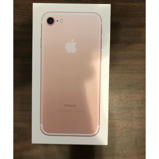 アップル(Apple)のiphone 7 32GB ローズゴールド  (スマートフォン本体)