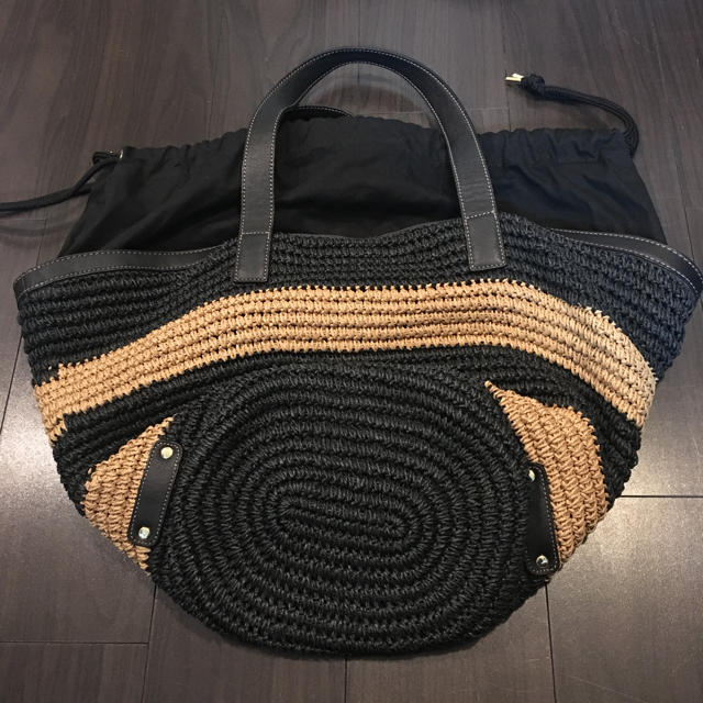 BURBERRY BLUE LABEL(バーバリーブルーレーベル)のバーバリー カゴバッグ レディースのバッグ(かごバッグ/ストローバッグ)の商品写真