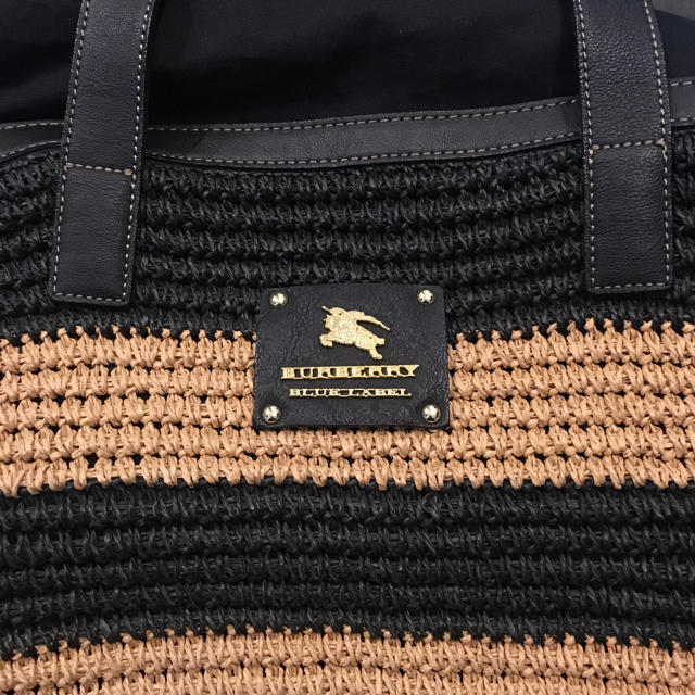 BURBERRY BLUE LABEL(バーバリーブルーレーベル)のバーバリー カゴバッグ レディースのバッグ(かごバッグ/ストローバッグ)の商品写真