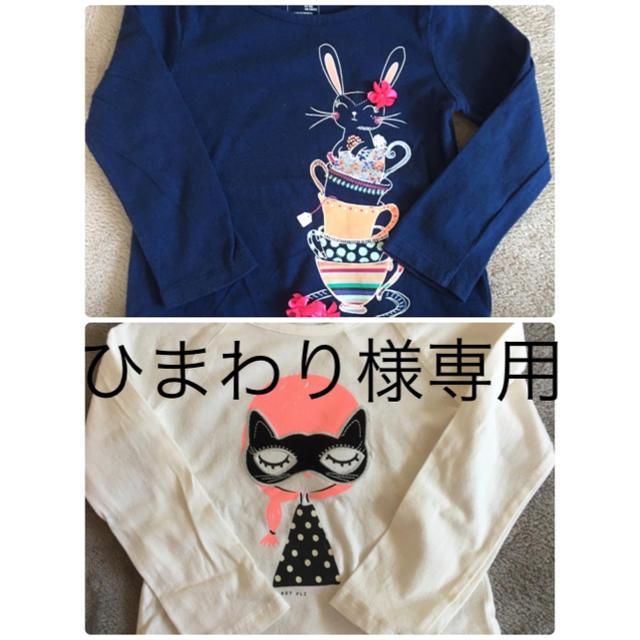 babyGAP(ベビーギャップ)のギャップ長袖Tシャツ キッズ/ベビー/マタニティのキッズ服女の子用(90cm~)(Tシャツ/カットソー)の商品写真