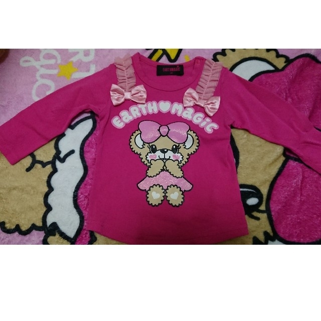 EARTHMAGIC(アースマジック)のれりみママ様専用 キッズ/ベビー/マタニティのキッズ服女の子用(90cm~)(ジャケット/上着)の商品写真