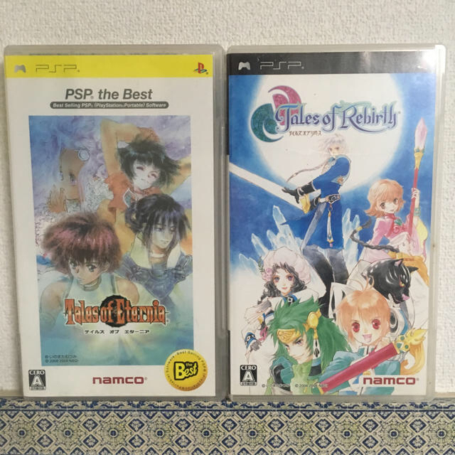 Playstation Portable Psp テイルズオブエターニア テイルズオブリバースの通販 By おうい S Shop プレイステーションポータブルならラクマ