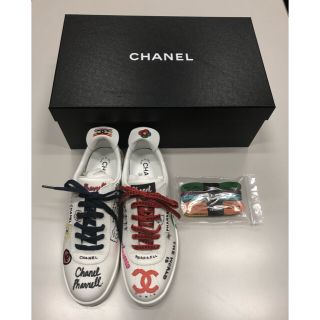 シャネル(CHANEL)のCHANEL PHARRELL スニーカー 42 未使用品 シャネル ファレル(スニーカー)