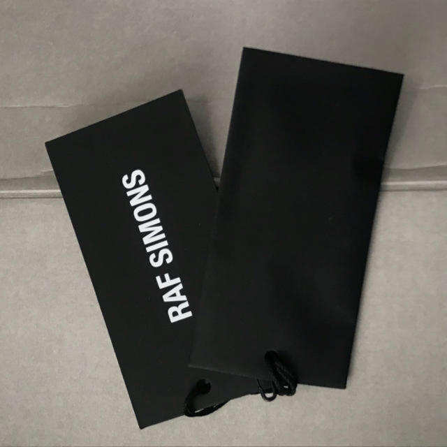 RAF SIMONS(ラフシモンズ)のRAF SIMONS ブラックデニムシャツ メンズのジャケット/アウター(Gジャン/デニムジャケット)の商品写真