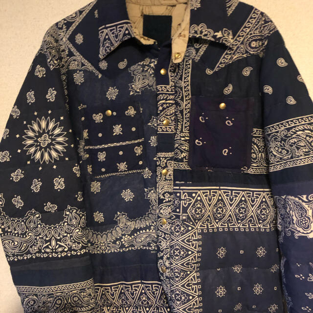 VISVIM(ヴィスヴィム)のvisvim kerchief jacket  メンズのジャケット/アウター(ダウンジャケット)の商品写真