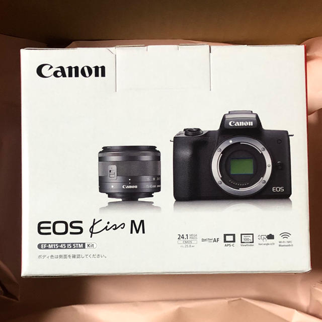 Canon - ☆新品☆ EOS Kiss M EF-M15-45 IS STM レンズキット
