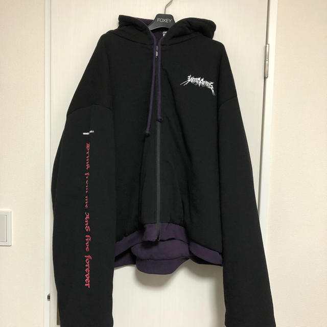 2022新入荷 VETEMENTS reversible hoodie tfd パーカー - www