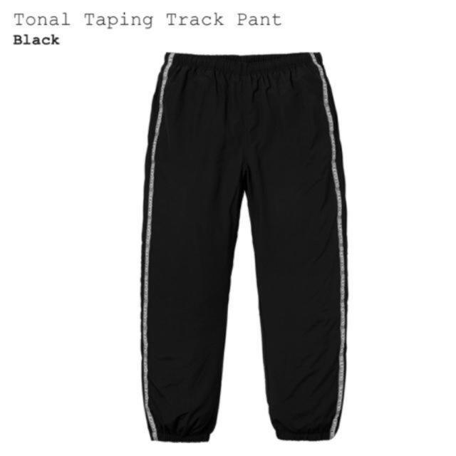 Supreme Tonal Taping Track Pant L ブラック | hartwellspremium.com