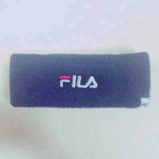 ウィゴー(WEGO)のFILA ヘアバンド(バンダナ/スカーフ)