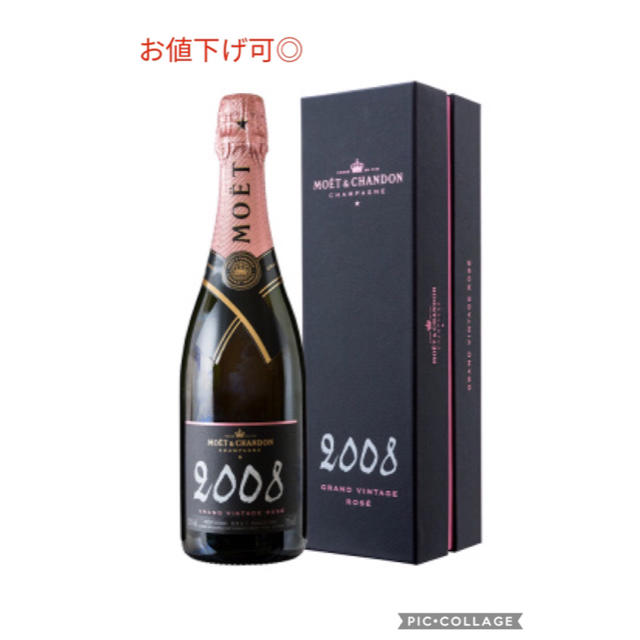 MOËT & CHANDON - モエ・エ・シャンドン グランヴィンテージ ロゼ 2008の通販 by mary｜モエエシャンドンならラクマ