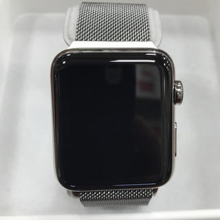 アップルウォッチ(Apple Watch)の(純正品)Apple Watch series3 セルラー 42mm ステンレス(腕時計(デジタル))