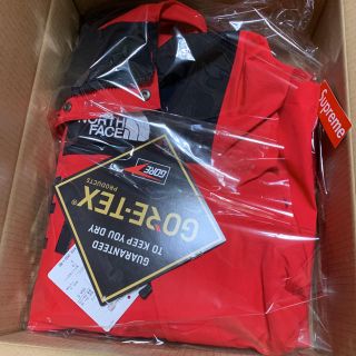 シュプリーム(Supreme)のsupreme north face マウンパ サイズ s red 赤(マウンテンパーカー)