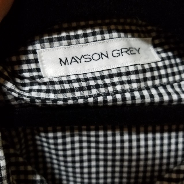 MAYSON GREY(メイソングレイ)のsana様専用！MAYSON GREY　ギンガムチェックブラウス レディースのトップス(シャツ/ブラウス(長袖/七分))の商品写真