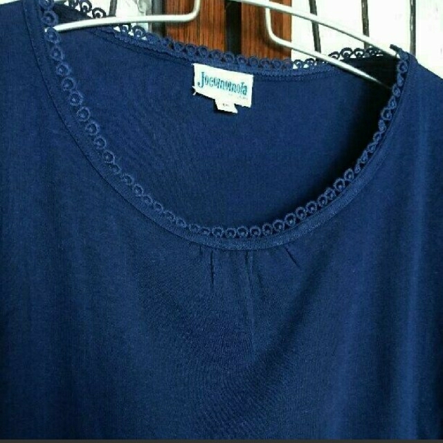 Jocomomola(ホコモモラ)のJocomomola de Sybilla ホコモモラ カットソー 青色 レディースのトップス(Tシャツ(長袖/七分))の商品写真