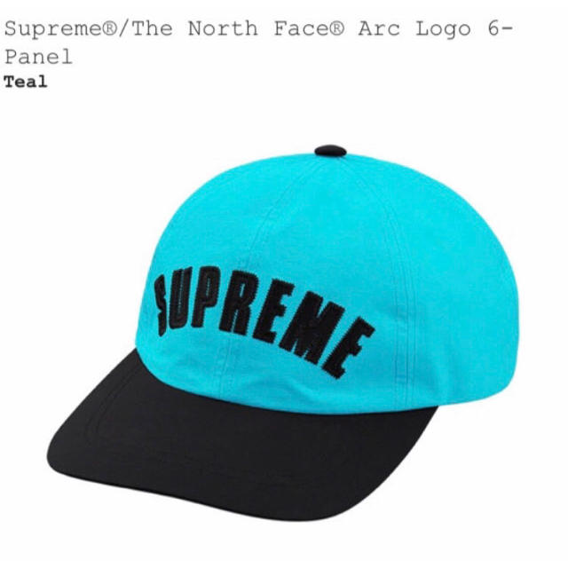 Supreme TNF Arc Logo 6-Panel 青