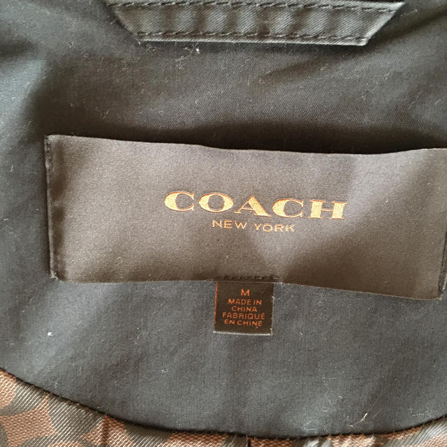 COACH(コーチ)の★ コーチ Pコート 黒系 サイズM レディース レディースのジャケット/アウター(トレンチコート)の商品写真