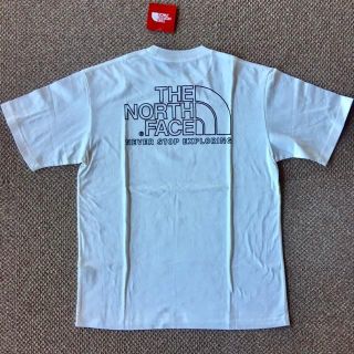 The North Face 新品 ノースフェイス サッポロファクトリー店限定 Tシャツ メンズm 白 レアの通販 ラクマ
