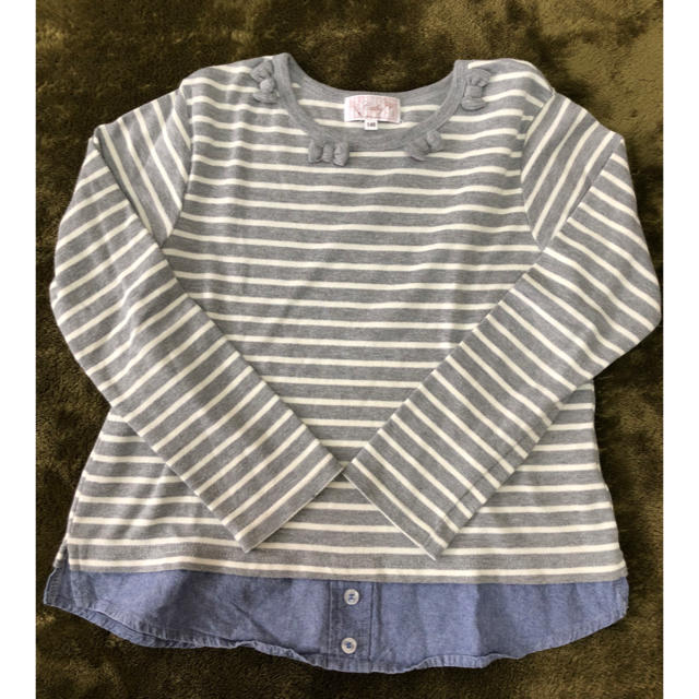 motherways(マザウェイズ)のカットソー 140 中古 キッズ/ベビー/マタニティのキッズ服女の子用(90cm~)(Tシャツ/カットソー)の商品写真