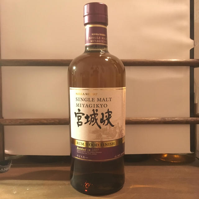 宮城峡 ラムウッドフィニッシュ2017  MIYAGIKYO RUM NIKKA