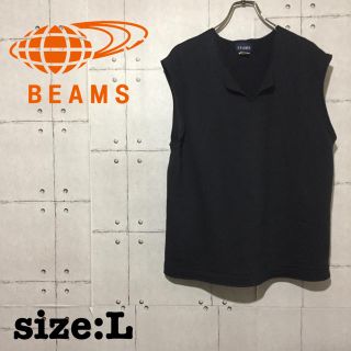 ビームス(BEAMS)の古着 BEAMS ビームス spring BEST ベスト ストリート ブラック(ベスト)