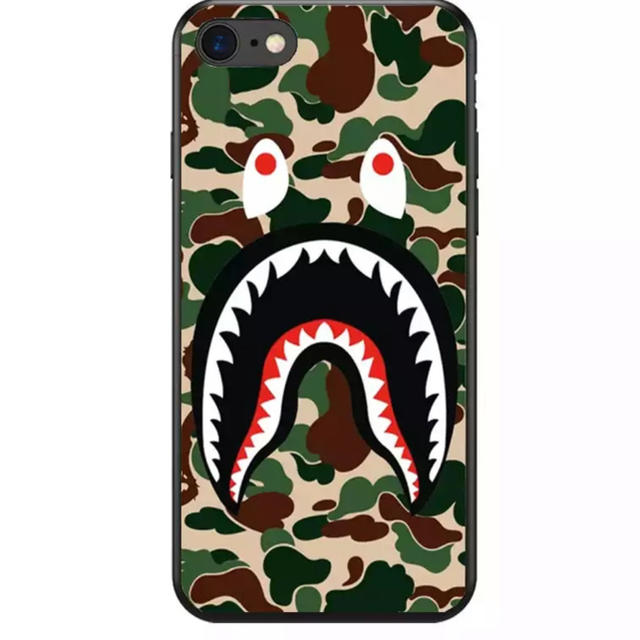 大人気★ BAPE iPhoneケース ブランド サメ シリコンの通販 by リツshop 海外｜ラクマ