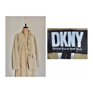 ダナキャラン(Donna Karan)の90s DKNY Vintage Maocollar Jacket ダナキャラン(テーラードジャケット)