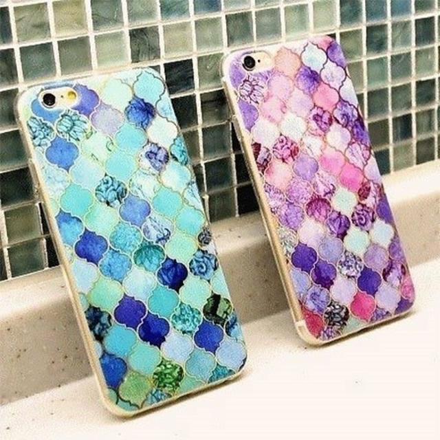 iPhoneケース ★モロッカン柄 モザイク  iPhone6/6Sの通販 by momoshop｜ラクマ