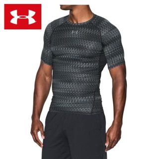 アンダーアーマー(UNDER ARMOUR)のアンダーアーマー 半袖 Tシャツ M 黒 ブラック コンプレッション 新品(Tシャツ/カットソー(半袖/袖なし))