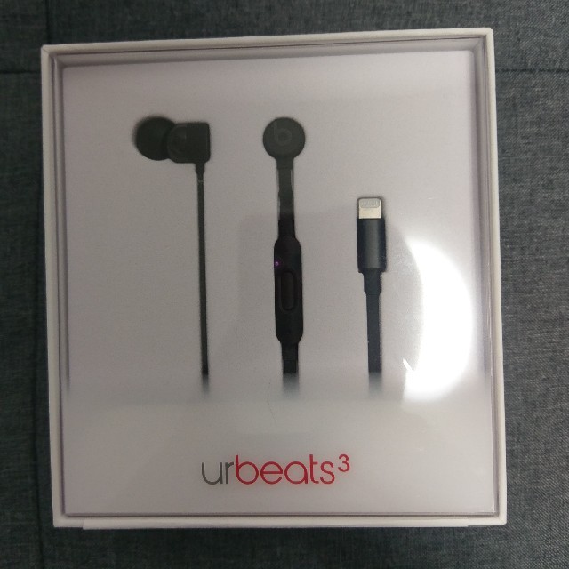 【新品未開封】urbeats3イヤフォン/ブラック