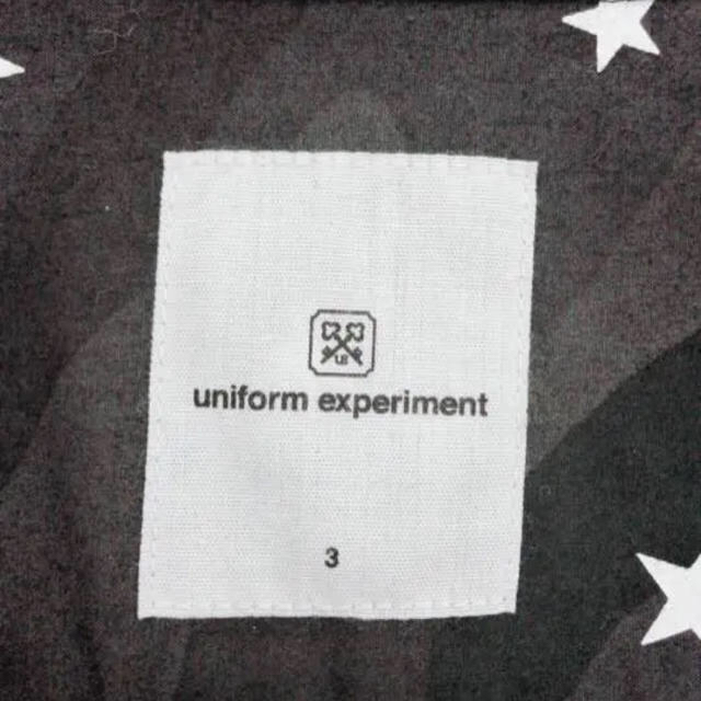 uniform experiment(ユニフォームエクスペリメント)のuniform experiment スター ブラック ボタンダウン ネルシャツ メンズのトップス(シャツ)の商品写真
