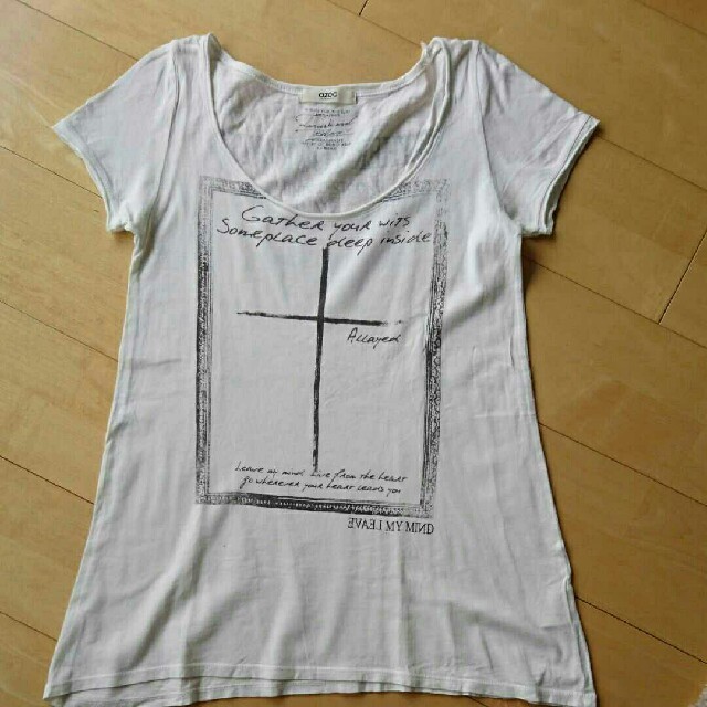 OZOC(オゾック)のOZOC  ロングTシャツ レディースのトップス(Tシャツ(半袖/袖なし))の商品写真