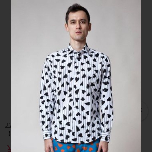 jwanderson ハートシャツ-