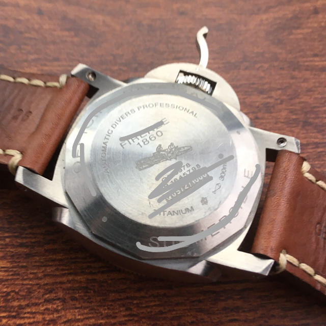 NEW在庫 PANERAI - PANERAIではありません。
似た時計です。
腕時計(アナログ)
の通販 by ててて｜パネライならラクマ 大特価低価
