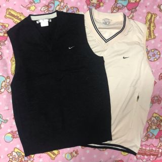 ナイキ(NIKE)のNIKE ベスト （黒）(ベスト)