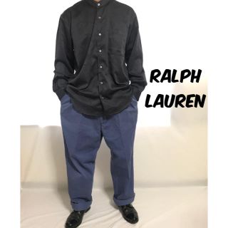 ポロラルフローレン(POLO RALPH LAUREN)のラルフローレン チノパン ワイドパンツ ビッグサイズ ビッグシルエット希少カラー(チノパン)