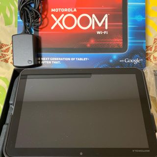 アンドロイド(ANDROID)のモトローラ XOOM(タブレット)