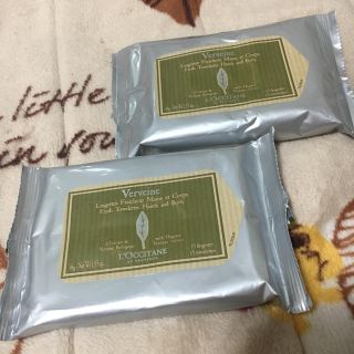 ロクシタン(L'OCCITANE)の♡ロクシタン ヴァーベナ リフレッシングタオレッツ 2セット♡(制汗/デオドラント剤)