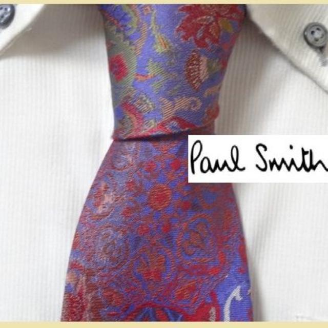 Paul Smith(ポールスミス)の極美品★ポールスミスロンドン★【気品溢れる総柄】高級ネクタイ★希少 メンズのファッション小物(ネクタイ)の商品写真