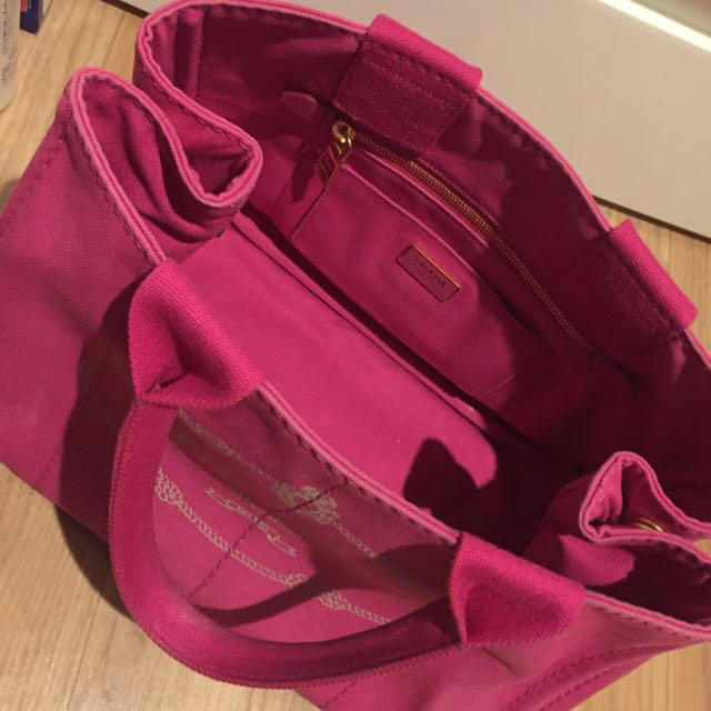 PRADA by ♡Moko's shop♡|プラダならラクマ - プラダ♡カナパピンク購入証明ありバッグの通販 最安値定番