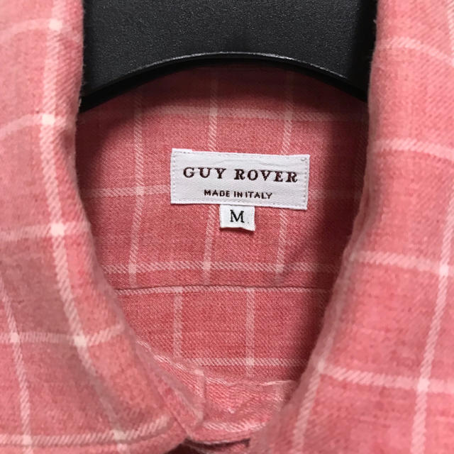 GUY ROVER(ギローバー)の定2.5万 ギローバー コットンウールチェック長袖シャツM メンズのトップス(シャツ)の商品写真