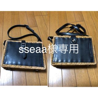 ムルーア(MURUA)のMURUA  ムルーア   カゴバッグ   sseaa様専用(かごバッグ/ストローバッグ)