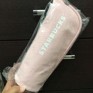 スターバックスコーヒー(Starbucks Coffee)のスターバックス ボトルケース ピンク(日用品/生活雑貨)