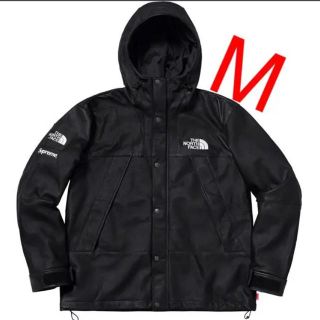 シュプリーム(Supreme)のsupreme northface Leather Mountain Parka(レザージャケット)