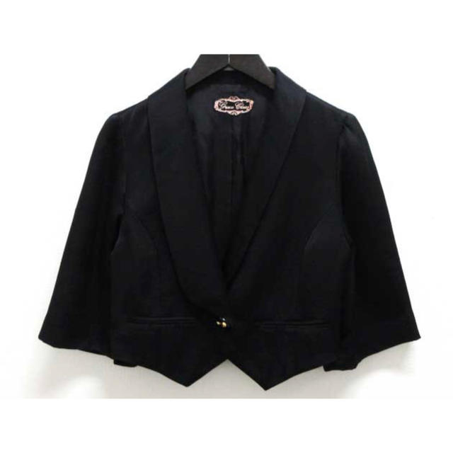 ジャケット グレースコンチネンタル フォーマル ドレス グレースクラス 黒