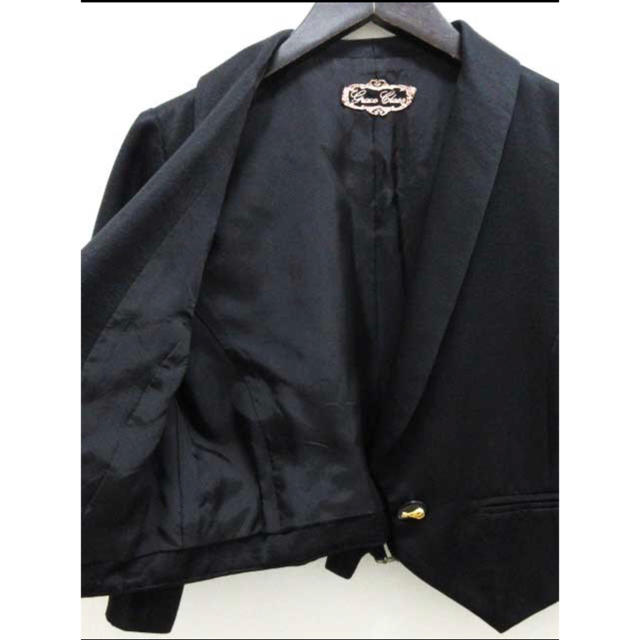 ジャケット グレースコンチネンタル フォーマル ドレス グレースクラス 黒