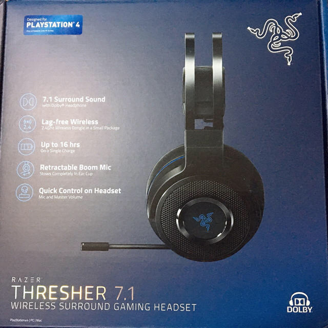 Razer Thresher 7.1 ワイヤレスサラウンドゲーミングヘッドセット