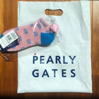 パーリーゲイツ(PEARLY GATES)の【新品未使用】パリーゲイツ ソックス タコス柄  くつ下(ウエア)